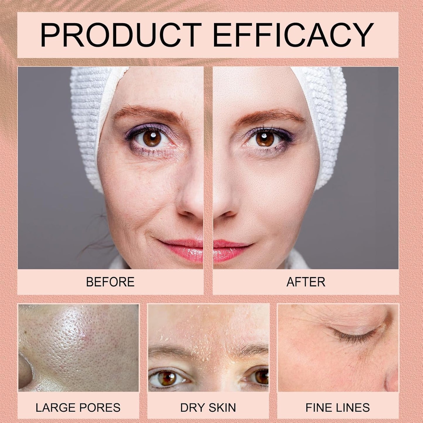 6 Pure Collagen Anti-Aging and Wrinkles Reducing Masks