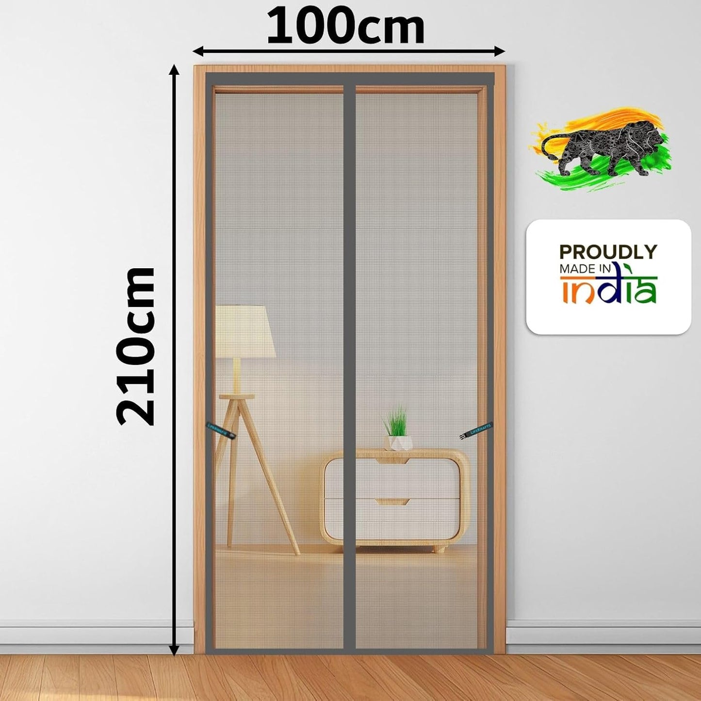 Magnetic Mosquito Net Screen for Main Doors